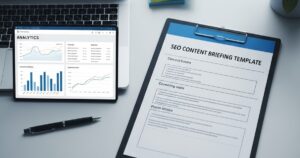 Briefing de conteúdo: guia SEO prático para qualidade e intenção